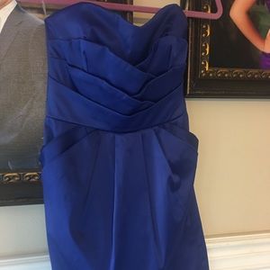 Blue short party Dress, EUC,